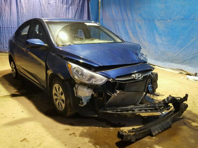 KMHCT4AE5HU249917 - 2017 HYUNDAI ACCENT SE BLUE photo 1