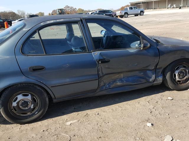1Y1SK5368PZ027772 - 1993 GEO PRIZM BASE ლურჯი ფოტო 9