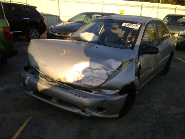 KNADC123226126928 - 2002 KIA RIO SILVER photo 2