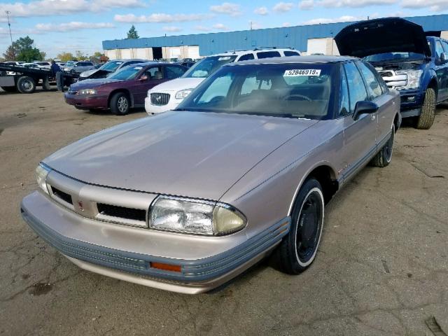 1G3HN53L4PH338228 - 1993 OLDSMOBILE 88 ROYALE TAN photo 2