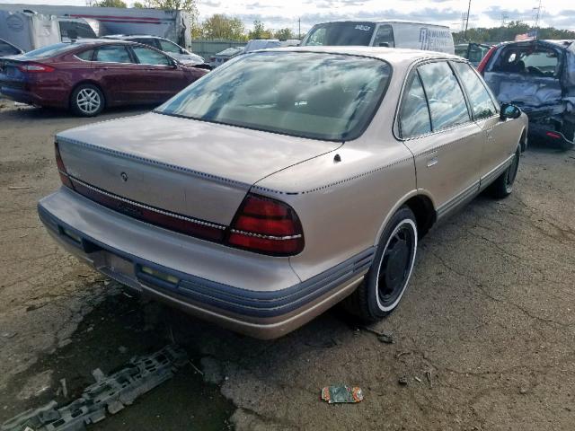 1G3HN53L4PH338228 - 1993 OLDSMOBILE 88 ROYALE TAN photo 4