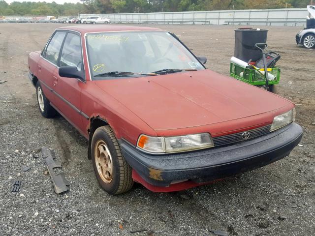 4T1SV21E6LU250531 - 1990 TOYOTA CAMRY DLX წითელი ფოტო 1
