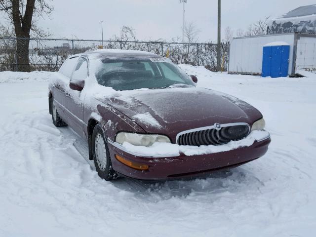 1G4CU5215W4631084 - 1998 BUICK PARK AVENU BURGUNDY photo 1