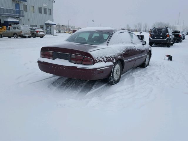 1G4CU5215W4631084 - 1998 BUICK PARK AVENU BURGUNDY photo 4