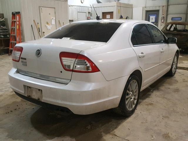 3MEHM08Z79R610855 - 2009 MERCURY MILAN PREM WHITE photo 4