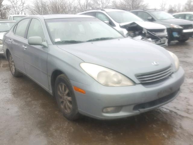 JTHBF30G630110527 - 2003 LEXUS ES 300 BLUE photo 1