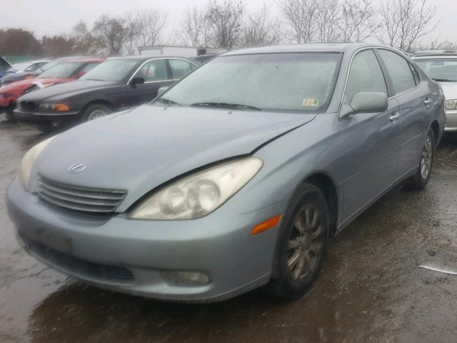 JTHBF30G630110527 - 2003 LEXUS ES 300 BLUE photo 2