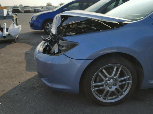 JTKDE167180234052 - 2008 SCION TC BLUE photo 9