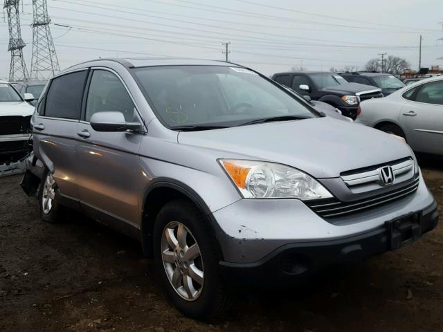 JHLRE48768C025256 - 2008 HONDA CR-V EXL SILVER photo 1