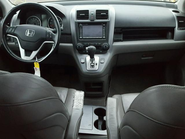 JHLRE48768C025256 - 2008 HONDA CR-V EXL SILVER photo 9