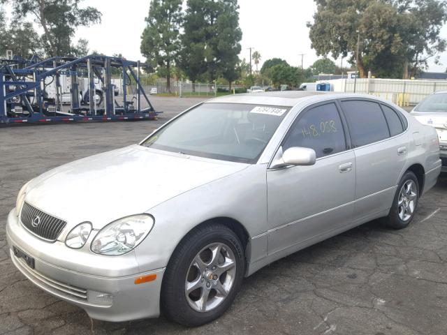 JT8BD69S520161448 - 2002 LEXUS GS 300 SILVER photo 2