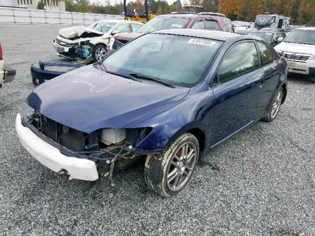 JTKDE177970144113 - 2007 TOYOTA SCION TC ლურჯი ფოტო 2