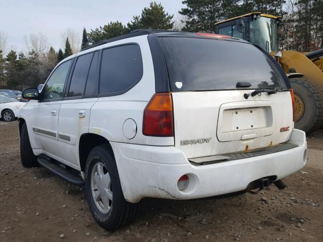 1GKDT13S952210740 - 2005 GMC ENVOY WHITE photo 3