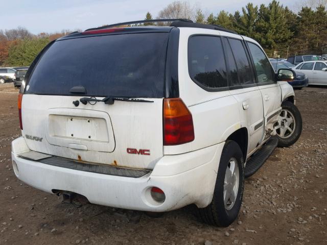 1GKDT13S952210740 - 2005 GMC ENVOY WHITE photo 4