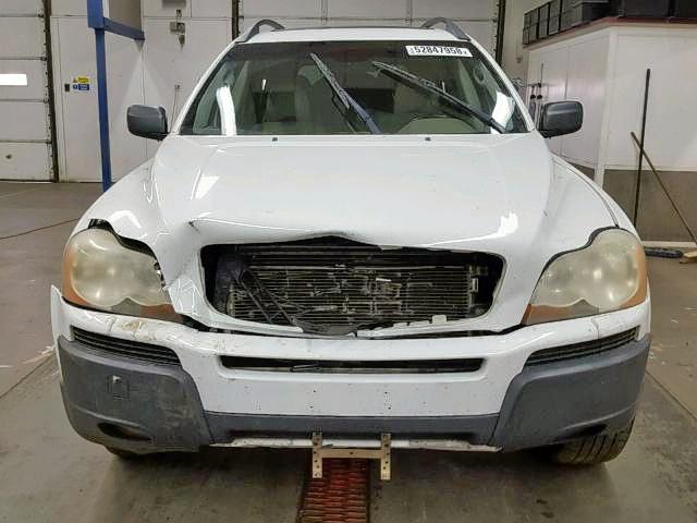 YV1CZ91H441054519 - 2004 VOLVO XC90 T6 WHITE photo 7