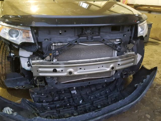 2FMDK4JC2DBA27289 - 2013 FORD EDGE SEL GREEN photo 9