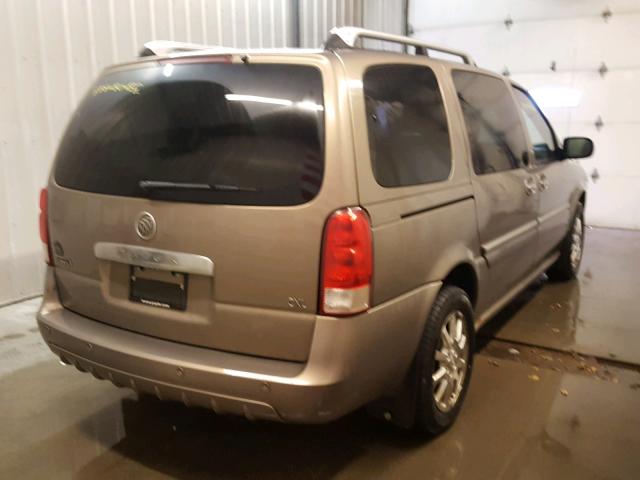 5GADV33136D165729 - 2006 BUICK TERRAZA CX TAN photo 4