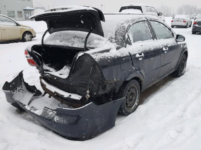 KL1TD55607B043612 - 2007 CHEVROLET AVEO BASE Қара фото 4