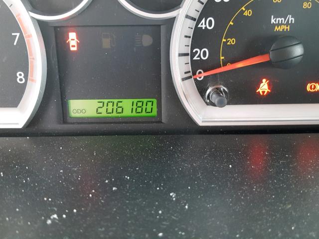 KL1TD55607B043612 - 2007 CHEVROLET AVEO BASE Қара фото 8