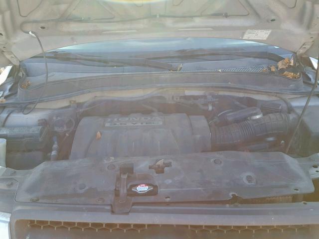 5FNYF18545B036354 - 2005 HONDA PILOT EXL SILVER photo 7