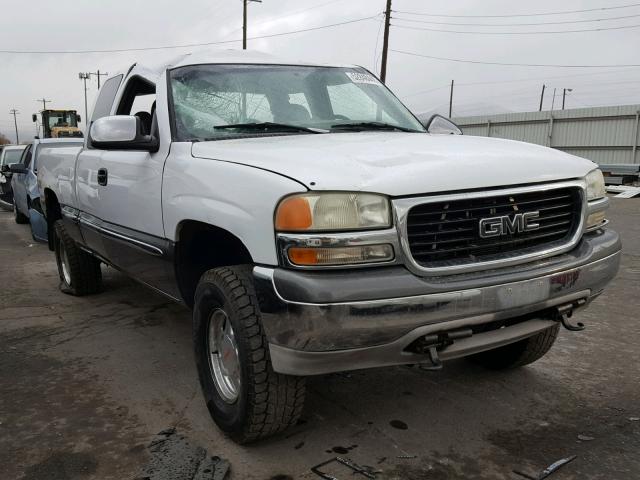 1GTEK19T1YE180087 - 2000 GMC NEW SIERRA WHITE photo 1