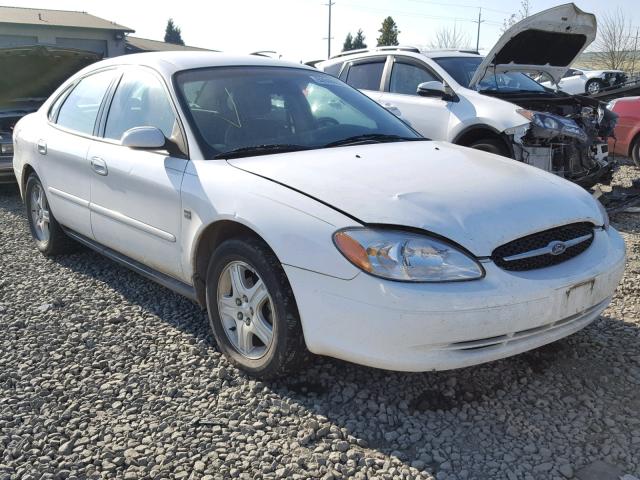 1FAFP56S8YG160485 - 2000 FORD TAURUS SEL WHITE photo 1