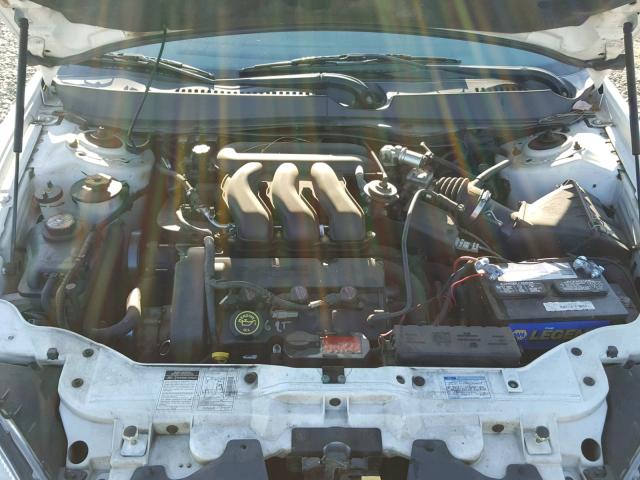 1FAFP56S8YG160485 - 2000 FORD TAURUS SEL WHITE photo 7