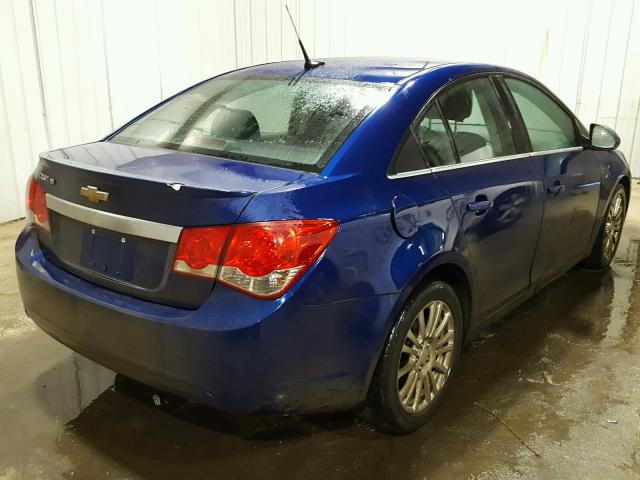 1G1PK5SC0C7214651 - 2012 CHEVROLET CRUZE ECO BLUE photo 4