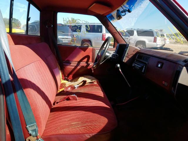 1GCCS14R6P8193353 - 1993 CHEVROLET S TRUCK S1 RED photo 5