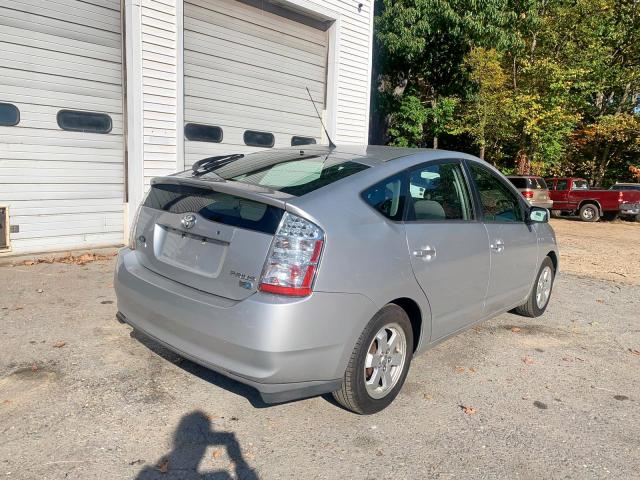 JTDKB20U777552808 - 2007 TOYOTA PRIUS SILVER photo 3