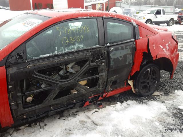 1G8AV12F84Z142220 - 2004 SATURN ION LEVEL RED photo 9