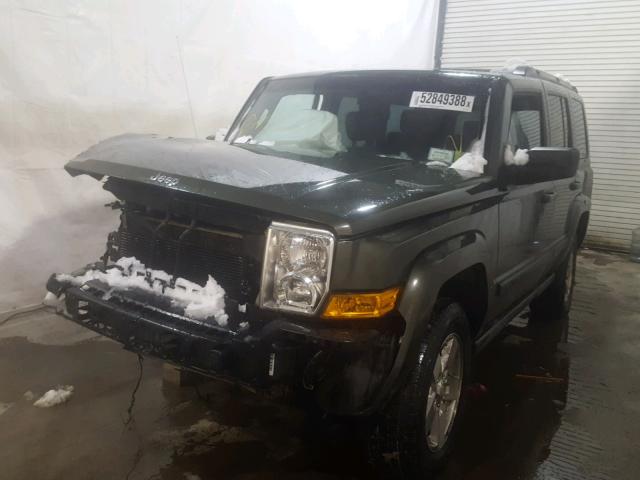 1J8HG48K17C511410 - 2007 JEEP COMMANDER Yaşıl foto 2