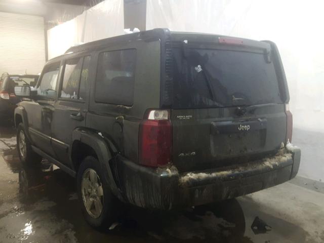 1J8HG48K17C511410 - 2007 JEEP COMMANDER Yaşıl foto 3