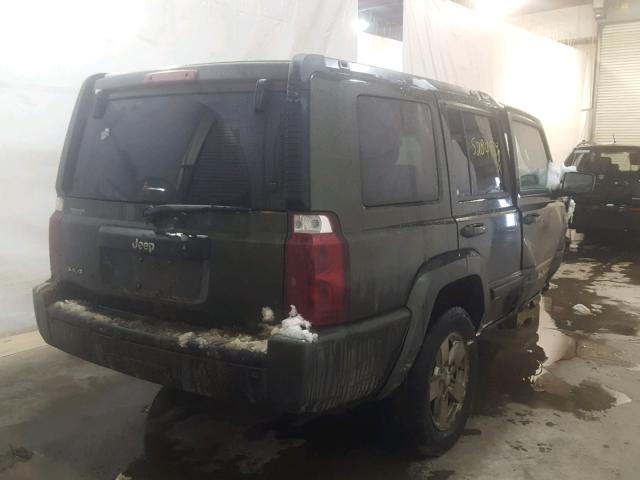 1J8HG48K17C511410 - 2007 JEEP COMMANDER Yaşıl foto 4