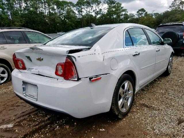 1G1ZC5E03CF206752 - 2012 CHEVROLET MALIBU 1LT 白色 照片 4