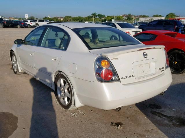 1N4BL11D23C335177 - 2003 NISSAN ALTIMA SE WHITE photo 3