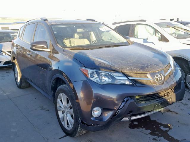 2T3YFREV5FW151592 - 2015 TOYOTA RAV4 LIMIT GRAY photo 1