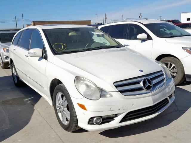 4JGCB65E38A068180 - 2008 MERCEDES-BENZ R 350 WHITE photo 1