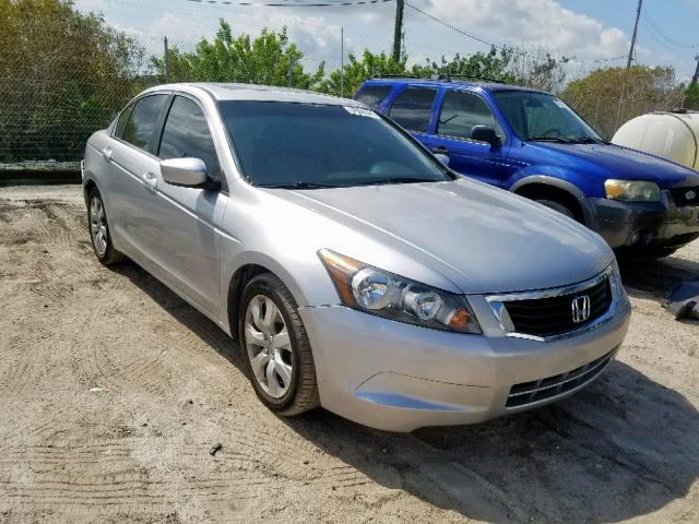 1HGCP26828A140561 - 2008 HONDA ACCORD EXL SILVER photo 1