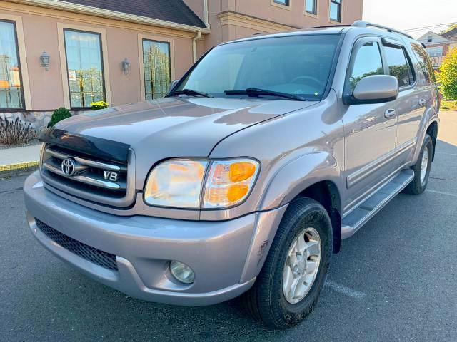 5TDBT48A02S080372 - 2002 TOYOTA SEQUOIA LI SILVER photo 2