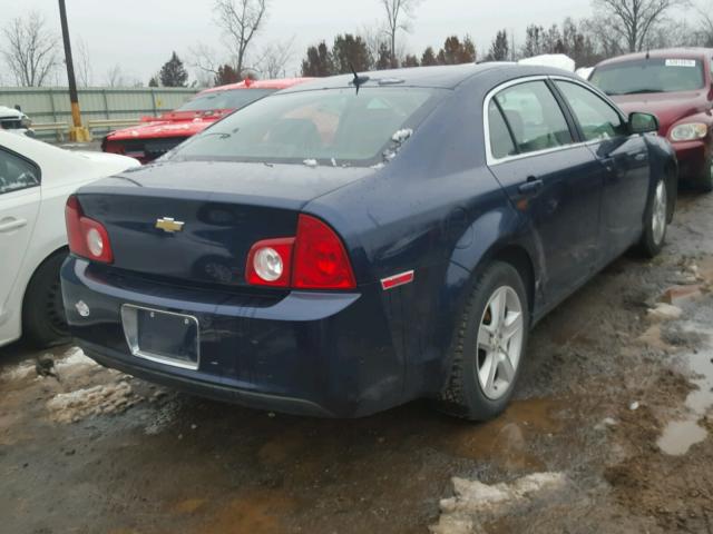 1G1ZG57B094169778 - 2009 CHEVROLET MALIBU LS ლურჯი ფოტო 4