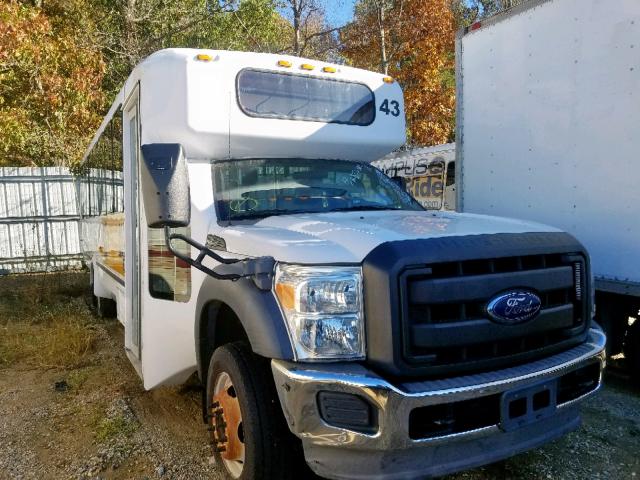 1FDAF5GY5CEB45209 - 2012 FORD F550 SUPER WHITE photo 1