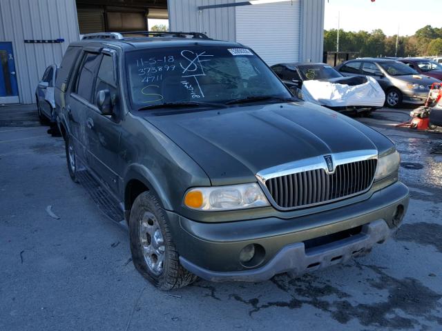 5LMEU27R51LJ14711 - 2001 LINCOLN NAVIGATOR 绿色 照片 1