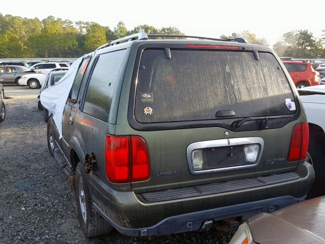 5LMEU27R51LJ14711 - 2001 LINCOLN NAVIGATOR 绿色 照片 3