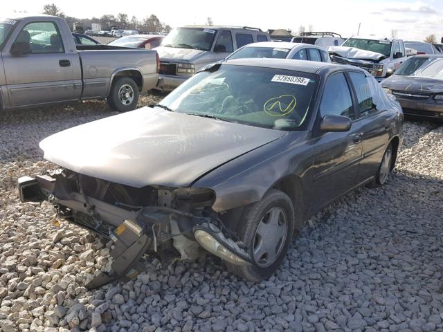 1G1NE52J6Y6113382 - 2000 CHEVROLET MALIBU LS 棕色 照片 2