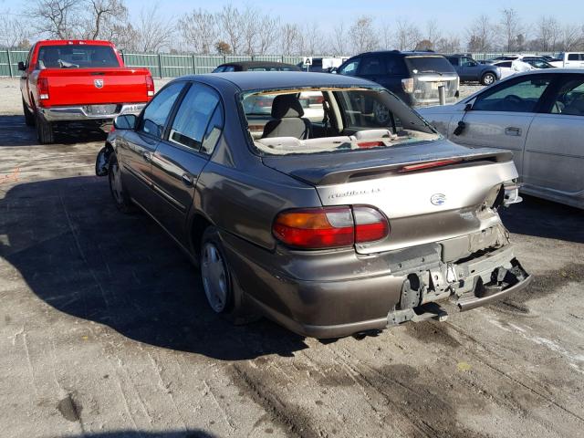 1G1NE52J6Y6113382 - 2000 CHEVROLET MALIBU LS 棕色 照片 3