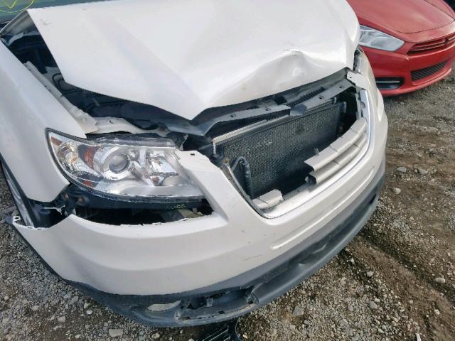 4S4WX90D094402230 - 2009 SUBARU TRIBECA LI 白色 照片 9