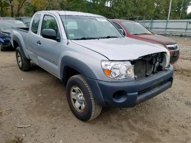 5TEUX42N37Z407768 - 2007 TOYOTA TACOMA ACC SILVER photo 1