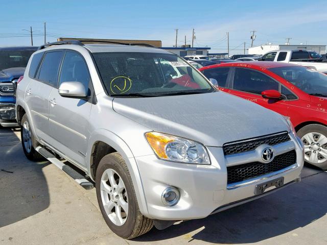 2T3YF4DVXBW086494 - 2011 TOYOTA RAV4 LIMIT SILVER photo 1