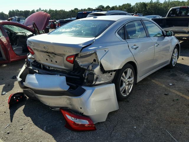 1N4BL3AP6GC155843 - 2016 NISSAN ALTIMA 3.5 SILVER photo 4